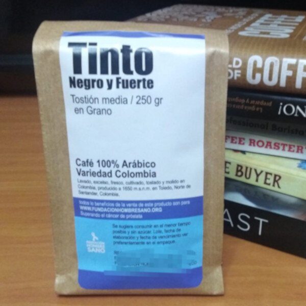 cafe colombiano tostado variedad caturra